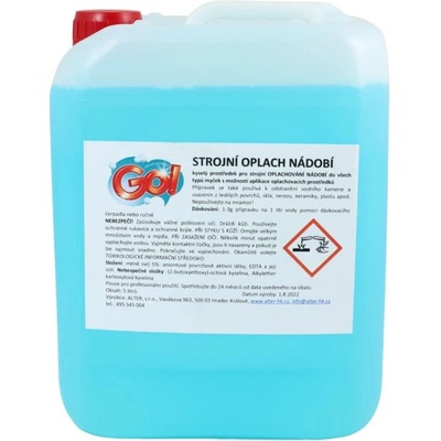 GO! strojové oplachovanie riadu 5 l