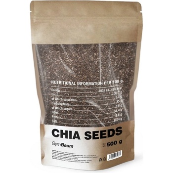 GymBeam Chia semienka 1000 g