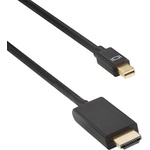 DeTech Кабел DeTech Mini DP - HDMI M/M, 14+1 cooper, 1.8м, Черен (DE-18279)