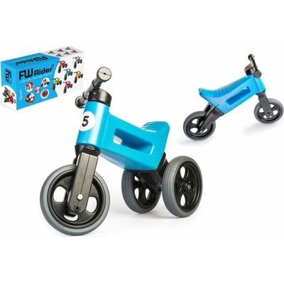 FUNNY WHEELS Rider SuperSport tyrkys 2v1+popruh 28/30cm
