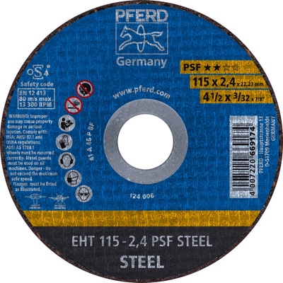 Pferd rezací kotúč 115 x 2,4 mm 61730026