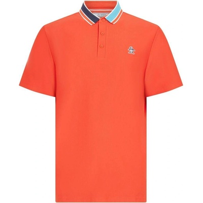 Original Penguin SS Petes 70S red clay