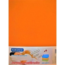 Veratex Jersey prostěradlo oranžové 180x200x20