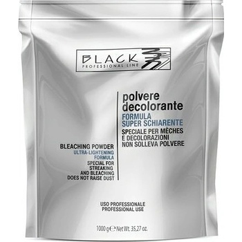 Black Bleaching Powder odbarvovací a melírovací prášek bezprašný 1000 g