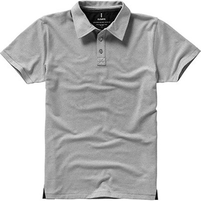 Elevate Markham pánska polokošeľa EL38084 grey melange