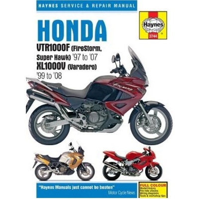 Honda VTR1000F (FireStorm, Super Hawk) (97 - 07) & XL1000V (Varadero) (99 - 08) Haynes Repair Manual - Haynes Publishing
