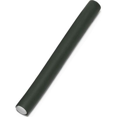 Papiloty - flexibilné penové natáčky na vlasy 8037- 25 cm, hrúbka 25 mm, 6 ks/bal - tm.zelené 8037