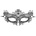 Ouch! Queen Black Lace Mask Black