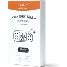 Konopný Táta CBD Náplasti 1000 mg CBD 10 ks