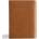 CSB He Reads Truth Bible, Holman Handcrafted Collection, Saddle Brown Premium Calfskin | He Reads Truth