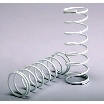 Traxxas pružina předních tlumičů bílá 2