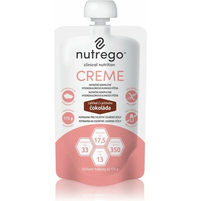 NUTREGO CREME S PŘÍCHUTÍ ČOKOLÁDA POR SOL 12X175G