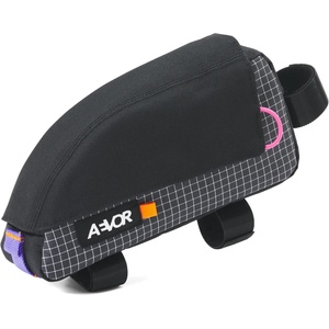 AEVOR Чанта за рамка Aevor Urban Bike Gear Top Tube Pack Bike bag - Black White Grid - размер 0, 9 l (510-5470-0211)