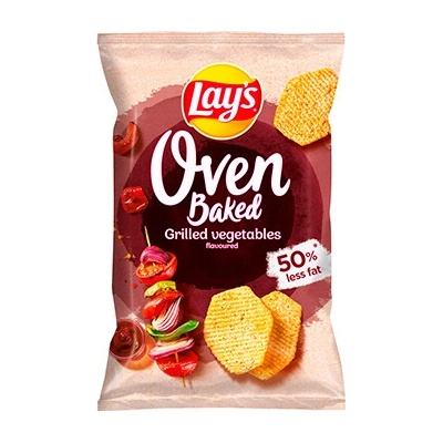 Lays Oven Baked Grilled Vegetables 12 x 110 g