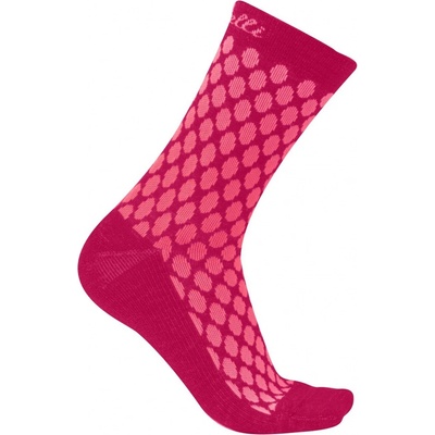 Castelli dámske zimné ponožky Sfida 13 Brillant pink