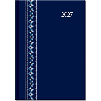 Folk A5 Denný 2027 modrý