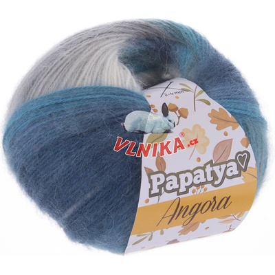 Kamgarn Příze Papatya Angora Batik Varianta: 556-83