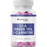 HS LABS - CLA, GREEN TEA, L-CARNITINE - 90 capsule Hs labs - cla, green tea, l-carnitine