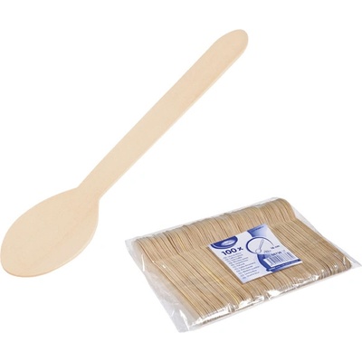 ECONOMY Lyžica z dreva 16cm
