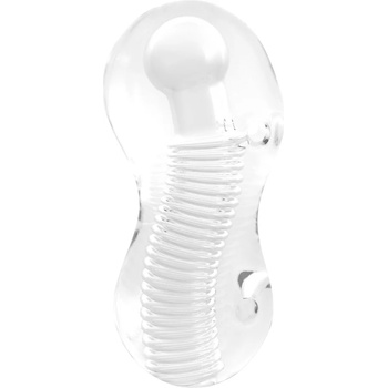 Image 1 of Me You Us Wave Sucker Stroker Male Masturbator Transparent