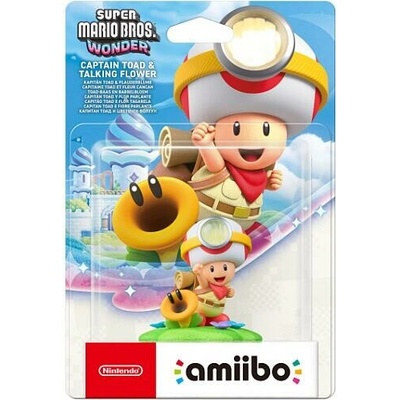Přívěsek na klíče Amiibo Captain Toad (Super Mario Bros Wonder)
