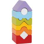 Cubika Дървена кула за баланс, Cubika - 8 части (15009)