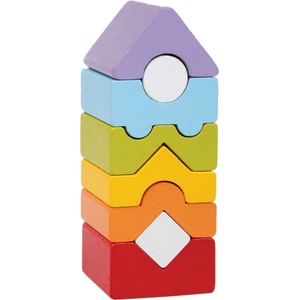 Cubika Дървена кула за баланс, Cubika - 8 части (15009)