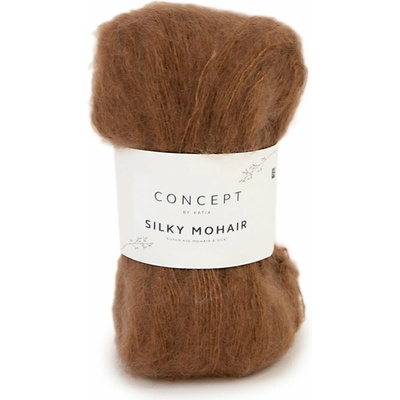 SILKY MOHAIR Katia Farby SILKY MOHAIR: 101 hnedá