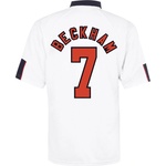 Score Draw Футболна фланелка Score Draw Score Draw England Home Shirt 1998 - Beckham 7