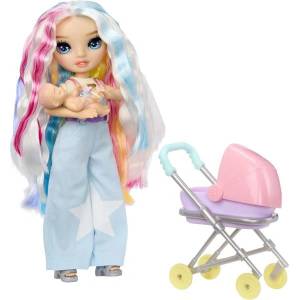 MGA Entertainment Rainbow High Junior Fashion кукла детегледачка - Амайя (248477-EUC)