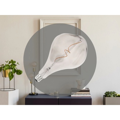 Nedes LED Žiarovka FILAMENT BUMPED SMOKE ET160 E27/4W/230V 2000K ND3791