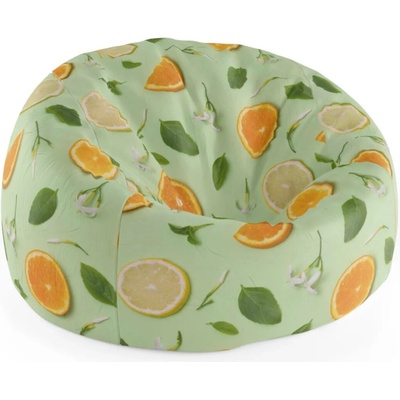 Sablio Sedací vak Cocoon Citrus a květ75 x 45 x 35 cm