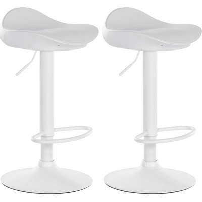 Design-Shop Alisson biela / koženka Biela 2 ks