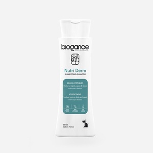 BIOGANCE Nutri Derm Atopic Skin шампоан за кучета и котки с атопична кожа 250ml