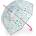 GABOL Чадър Gabol Acqua umbrella - Multicolor (Transparente)