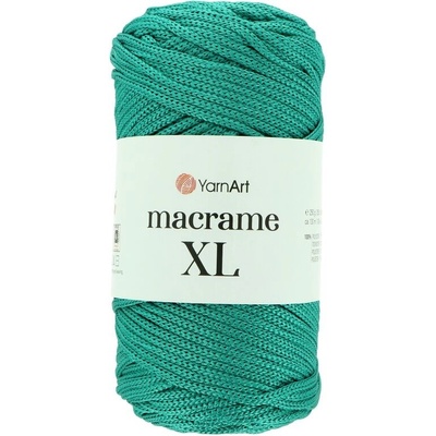 YarnArt Macrame XL 158 zeleno modrá