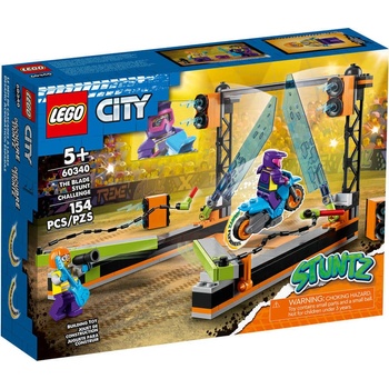LEGO® City 60340 Kaskadérská výzva s čepelemi