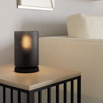 EGLO 901164 - Настолна лампа COLOMERA 1xE27/40W/230V сив (EG901164)