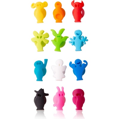 VacuVin Rozlišovače na skleničky Party People (12 ks) – Hledejceny.cz