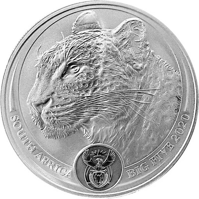Rand Refinery Strieborná minca Leopard Big Five I 2020 1 oz