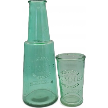 Dakls Karafa se skleničkou zelená 800 ml + 280 ml