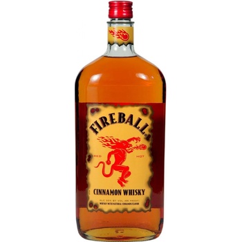 Fireball Cinnamon Whisky 33% 1 l (holá láhev)