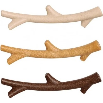 PET BRANDS The Chew Factory Plastick - Играчка за дъвчене от натурални фибри, клонче 3 бр - 20015