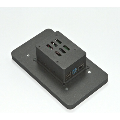 Zonepi box pre Raspberry Pi 4B a displej, galaxy
