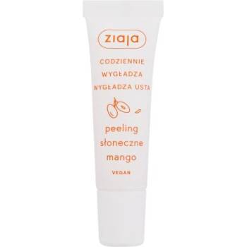 Ziaja Lip Scrub Sunny Mango захарен скраб за устни с аромат на манго 12 ml за жени