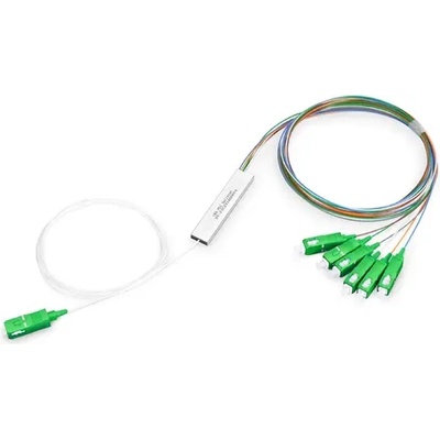 SeaMAX Оптичен сплитер SeaMAX, 1310nm, 1x6, SC/APC конектори (106-PL-30-10-SC/APC)