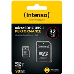 Intenso Performance microSDHC 32GB C10/UHS-I/U1 (3424480)
