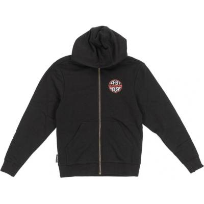 Fasthouse Youth Squall Hooded Zip-Up Black