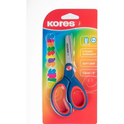 Kores Nůžky Kores dětské 13 cm zaoblené špičky děti od 4 let