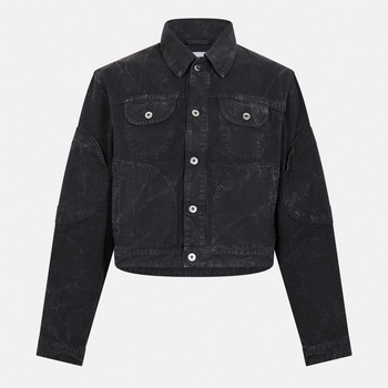 OFF WHITE Яке OFF WHITE Men's Varsity Jacket - Black